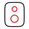 Professional sound system and audio equipment icon